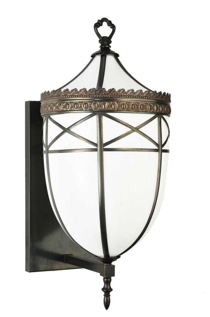 Meyda Tiffany Borough Hall 109140 Wall Light - Craftsman Brown