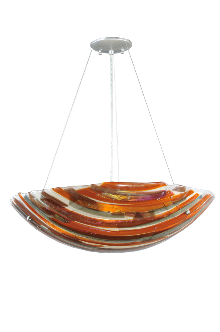 Meyda Tiffany Metro Fusion 109206 Pendant Light - Nickel