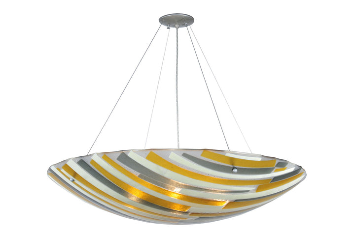 Meyda Tiffany Metro Fusion 109210 Pendant Light - Nickel
