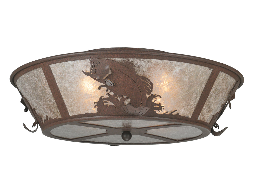 Meyda Tiffany Leaping Bass 109226 Ceiling Light - Cafe-Noir