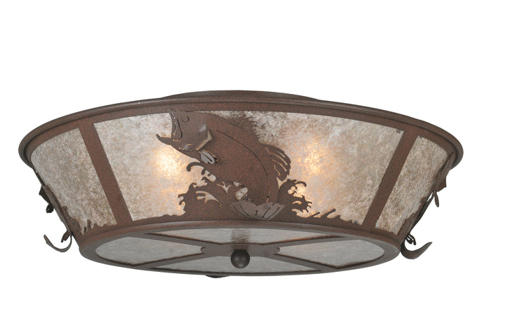 Meyda Tiffany Leaping Bass 109226 Ceiling Light - Cafe-Noir