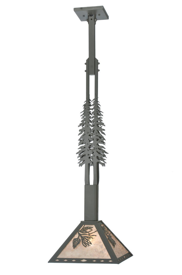 Meyda Tiffany Winter Pine 109242 Pendant Light - Timeless Bronze