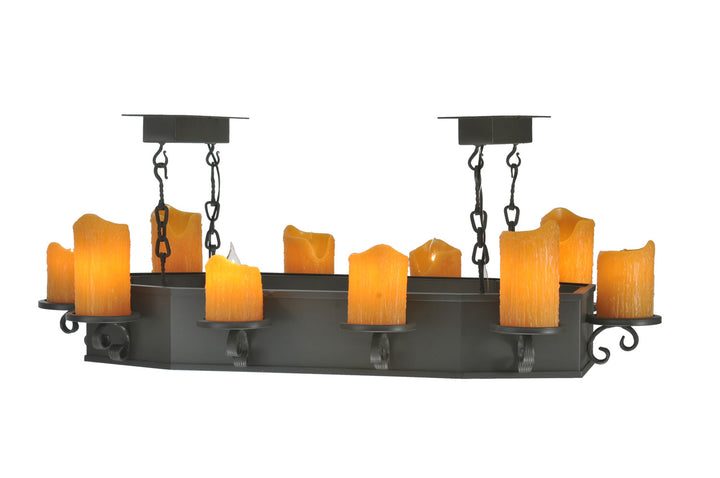 Meyda Tiffany Carpathian 109254 Pendant Light - Wrought Iron