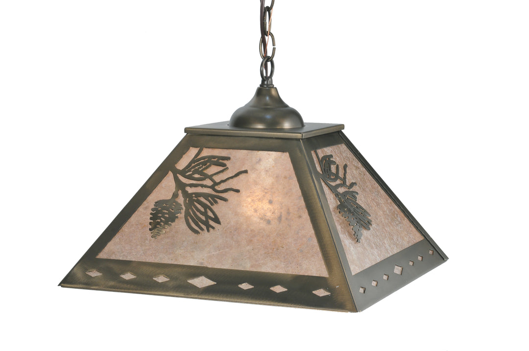Meyda Tiffany Balsam Pine 109380 Pendant Light - Antique Copper