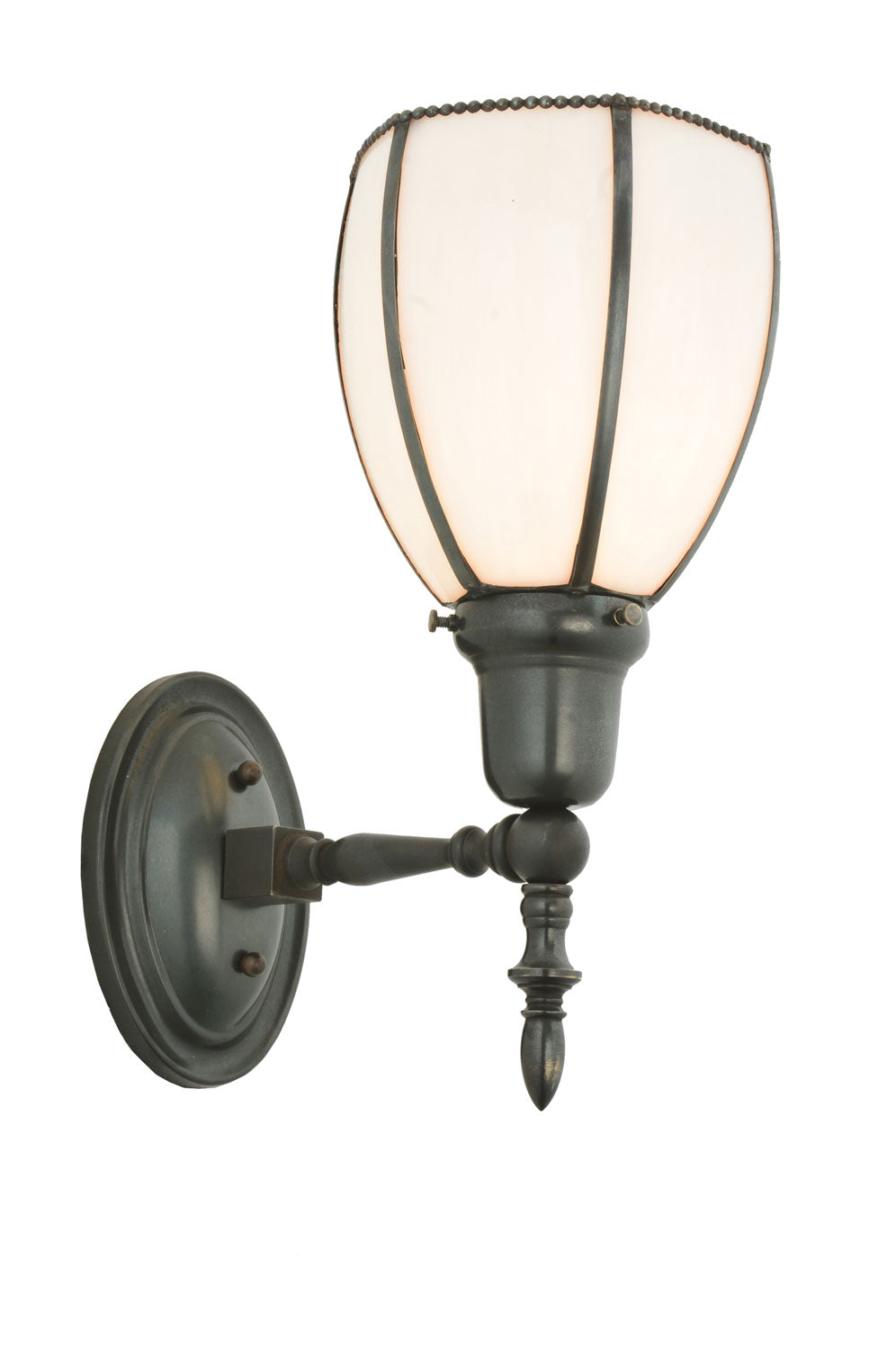 Meyda Tiffany Borough Hall 109381 Wall Light - Craftsman Brown