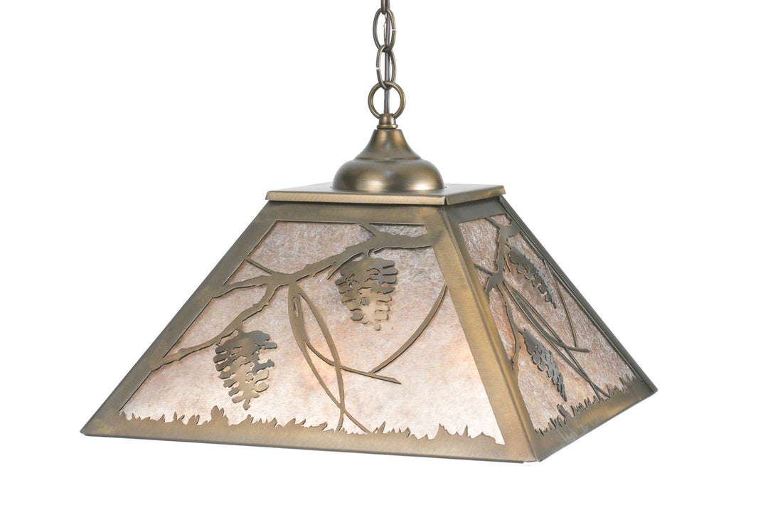 Meyda Tiffany Whispering Pines 109562 Pendant Light - Antique Copper