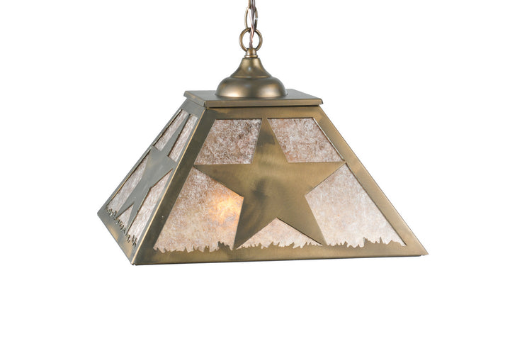 Meyda Tiffany Texas Star 109564 Pendant Light - Antique Copper