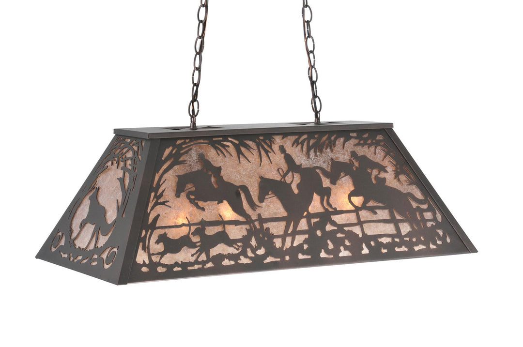 Meyda Tiffany Fox Hunt 109866 Pendant Light - Mahogany Bronze