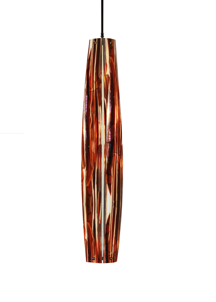 Meyda Tiffany Metro Fusion 110063 Pendant Light - Mahogany Bronze