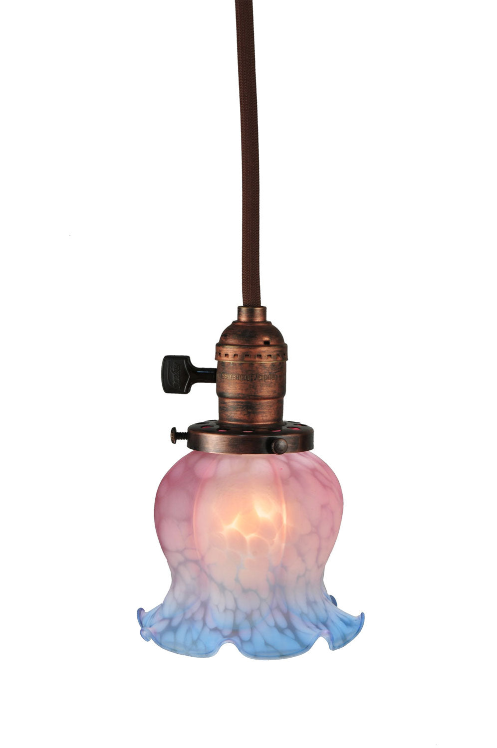 Meyda Tiffany Melon Flower 110415 Pendant Light - Burnished Copper