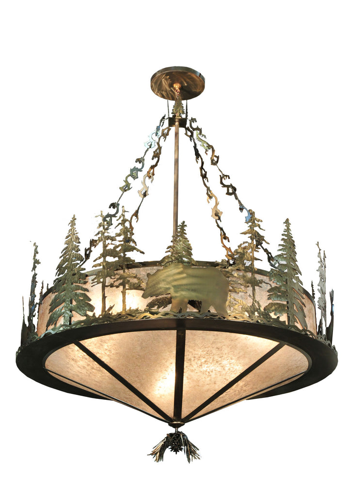 Meyda Tiffany Wildlife 110807 Pendant Light - Antique Copper