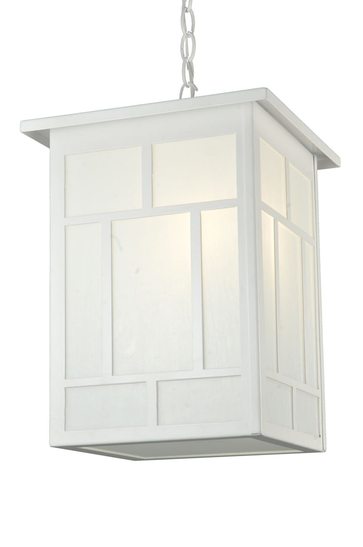 Meyda Tiffany Lighting 110846 Hyde Park Two Light Pendant Outdoor White