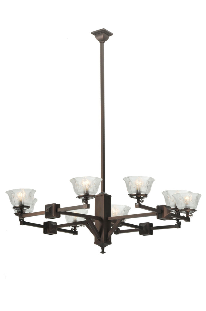 Meyda Tiffany Revival 111189 Chandelier Light - Mahogany Bronze