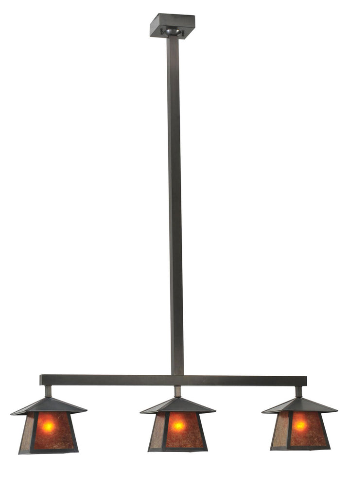 Meyda Tiffany Stillwater 111206 Pendant Light - Craftsman Brown
