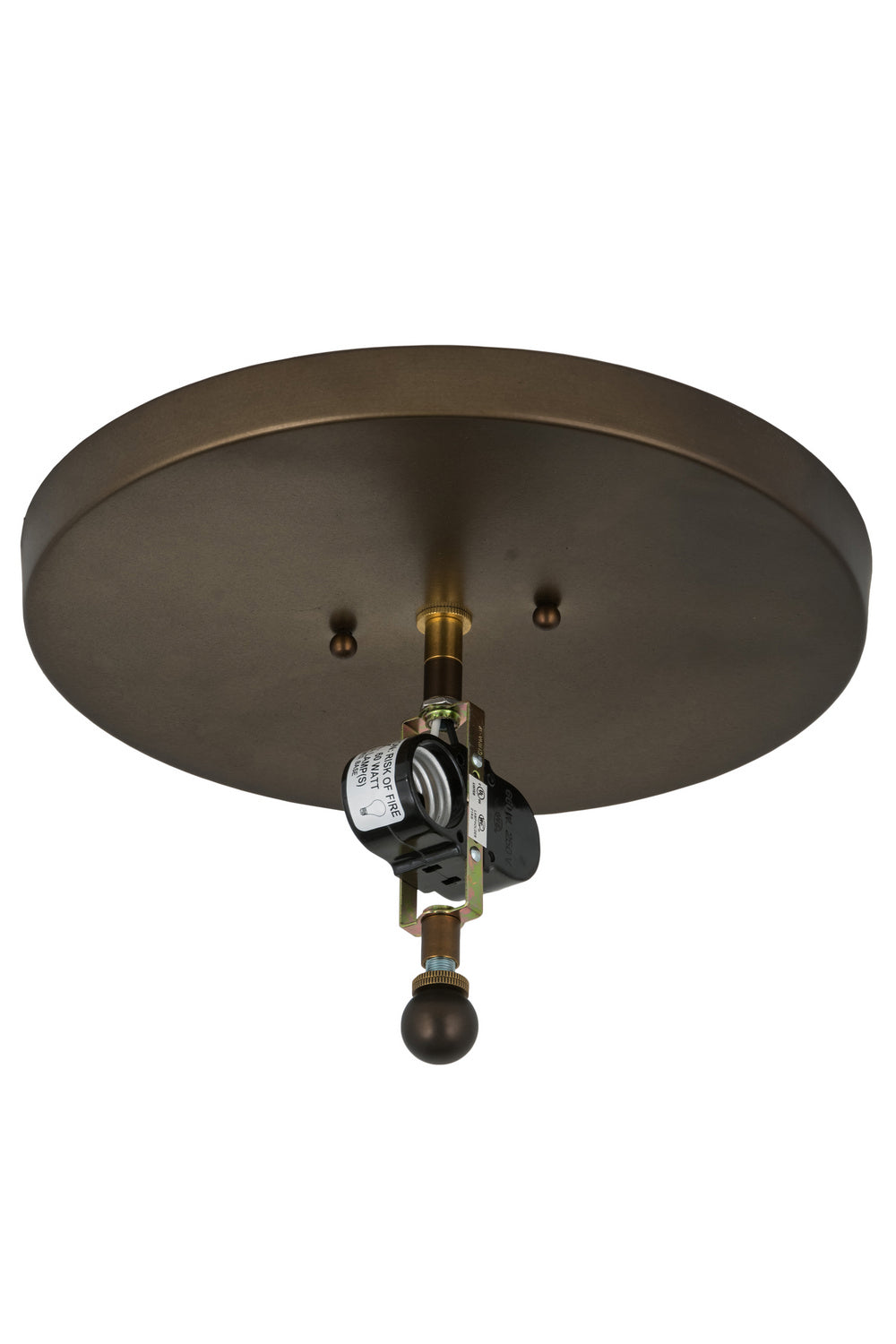 Meyda Tiffany Elk At Dusk 24467 Ceiling Light - Antique Copper