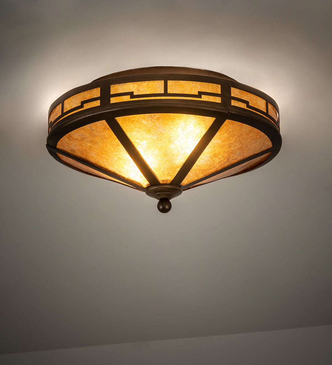 Meyda Tiffany Bungalow 26390 Ceiling Light - Antique Copper