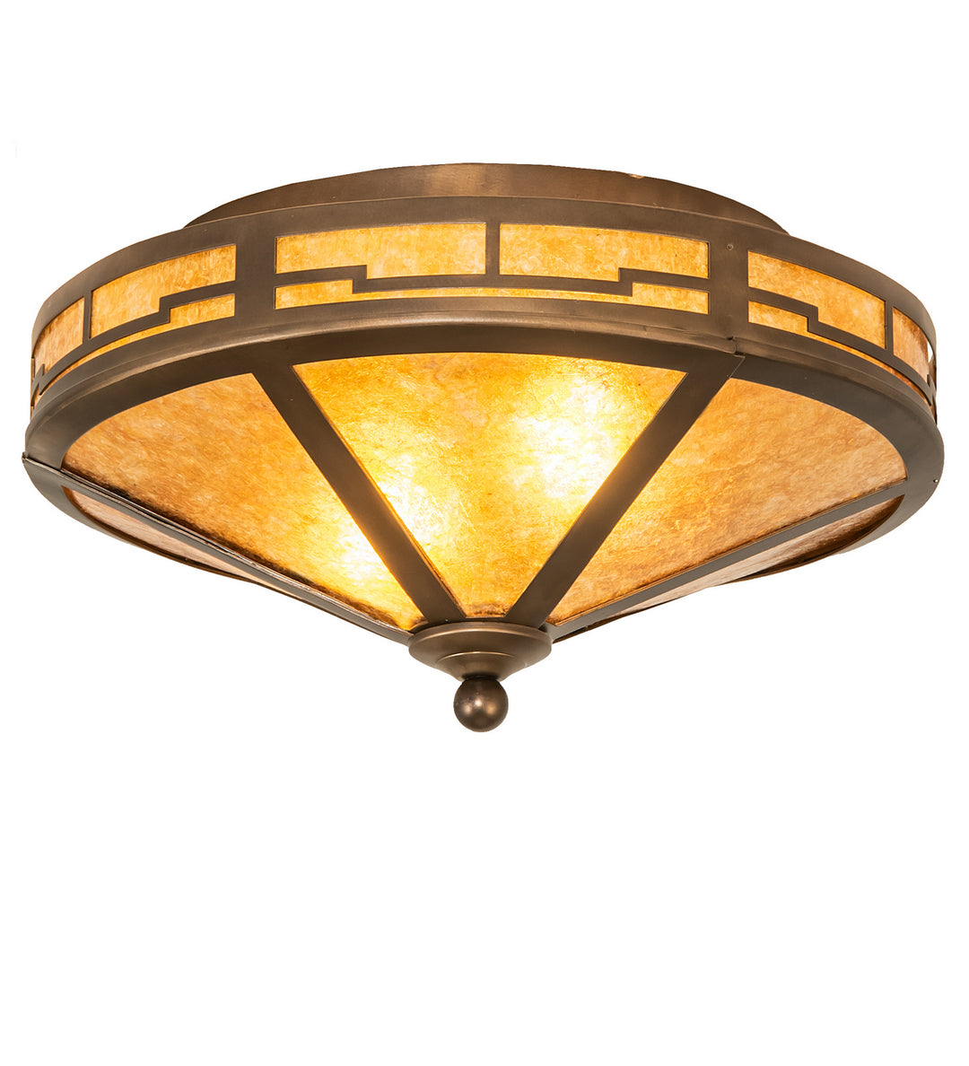 Meyda Tiffany Bungalow 26390 Ceiling Light - Antique Copper