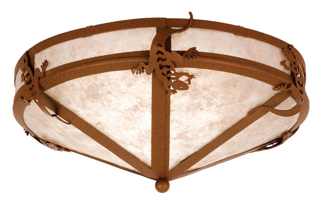 Meyda Tiffany Gecko 26875 Ceiling Light - Rust