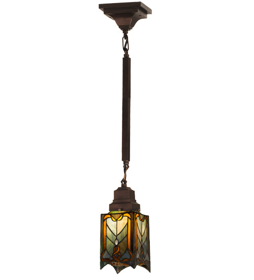 Meyda Tiffany Cottage Mission 29333 Pendant Light - Pbnawg Ha Clear