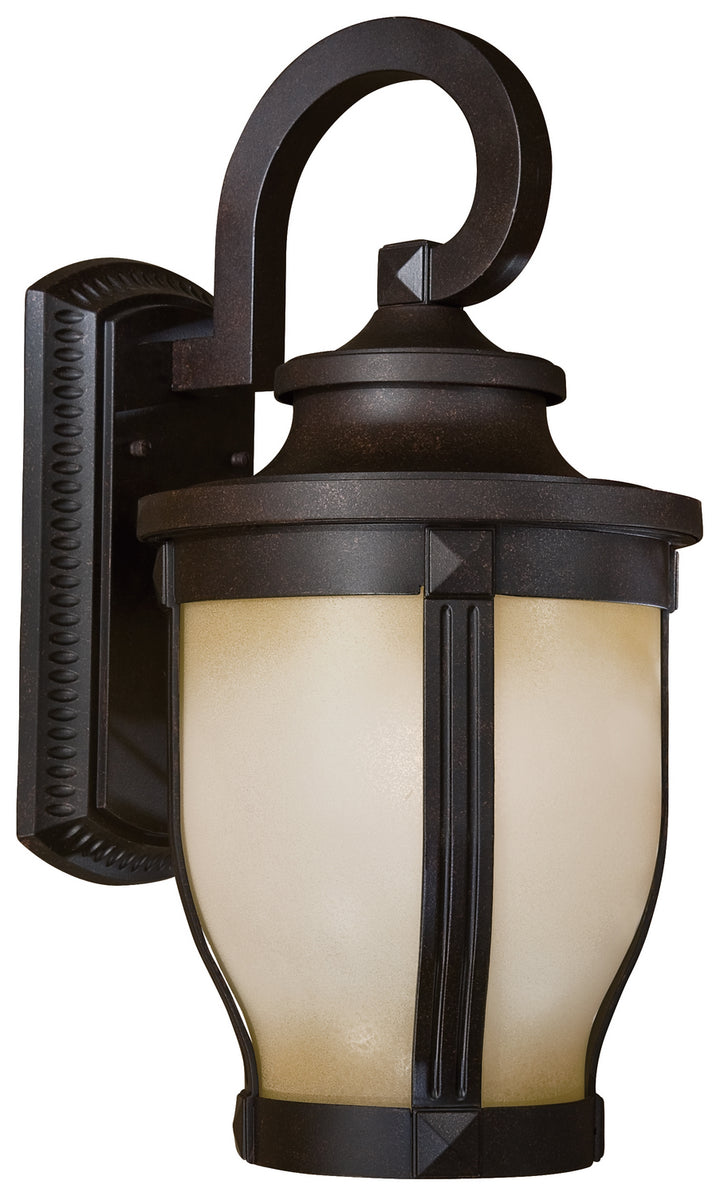 Minka-Lavery Lighting 8763-166-PL Merrimack One Light Wall Mount Outdoor Bronze / Dark