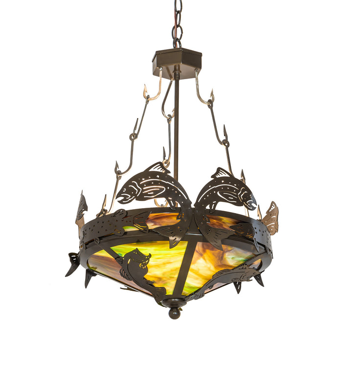 Meyda Tiffany Catch Of The Day 65041 Pendant Light - Timeless Bronze