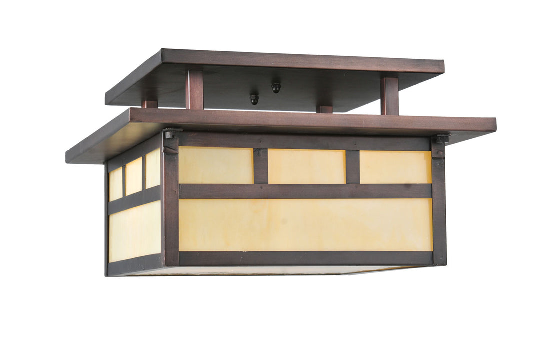 Meyda Tiffany Hyde Park 70050 Ceiling Light - Craftsman Brown