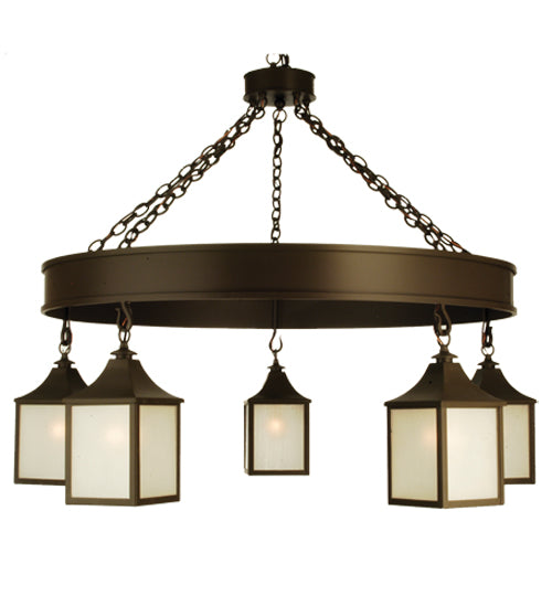 Meyda Tiffany Bigfork 29443 Chandelier Light - Timeless Bronze