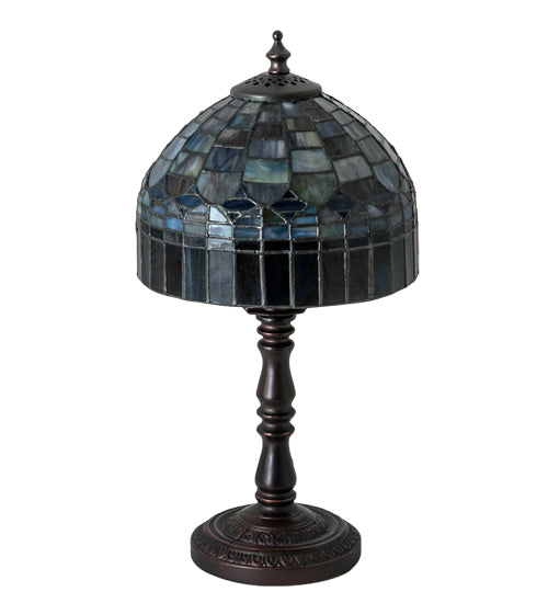 Meyda Tiffany Lighting 29485 Tiffany Candice Mini Lamp Lamp Bronze / Dark