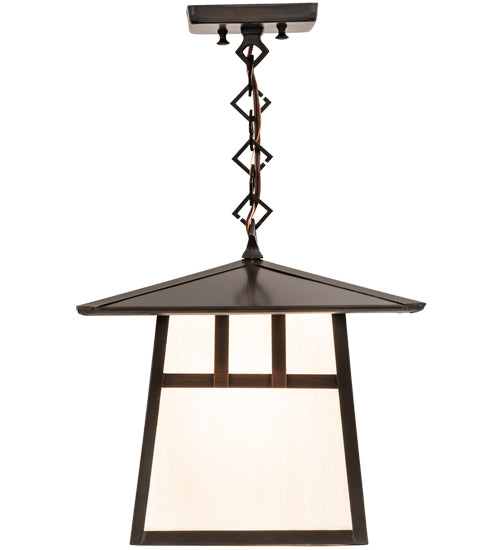 Meyda Tiffany Lighting 29528 Stillwater One Light Pendant Outdoor Bronze / Dark