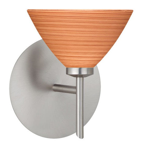 Besa Domi 1SW-1743CH-SN Wall Sconce Light - Satin Nickel