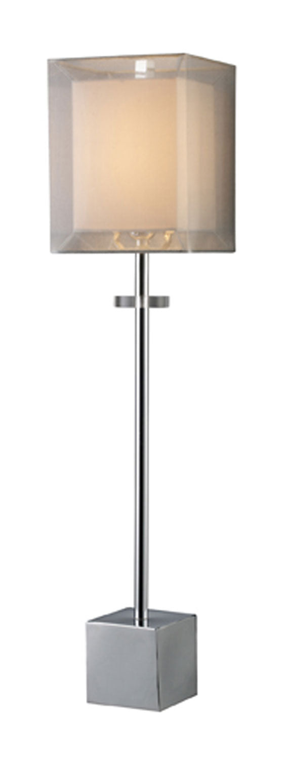 Elk Lighting D1408  Exeter Lamp Chrome