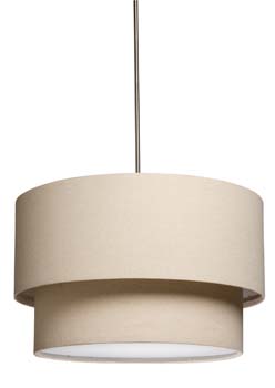 Artcraft Mercer Street SC522OM Pendant Light - Oatmeal