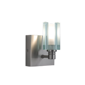 Jesco Akina WS301-1 Wall Light - Satin Nickel