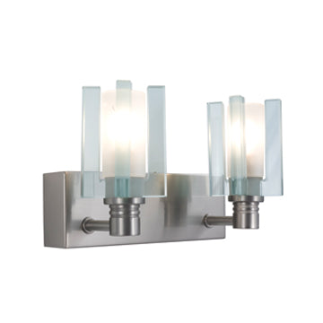 Jesco Akina WS301-2 Wall Light - Satin Nickel