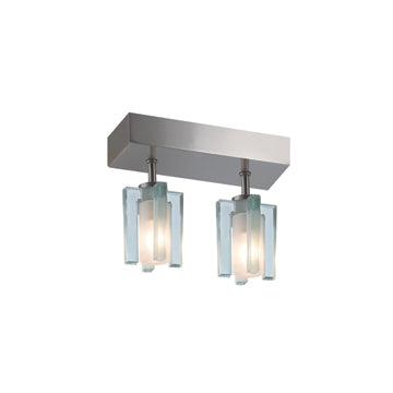 Jesco Akina CM301-2R Ceiling Light - Satin Nickel