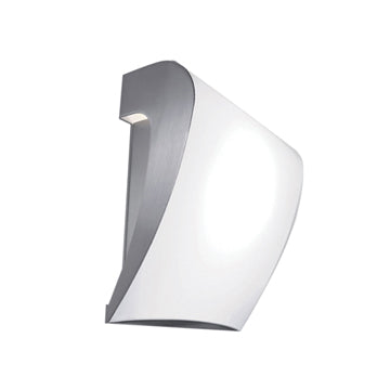 Jesco Lighting WS612 Curvo One Light Wall Sconce  Satin Nickel