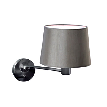 Jesco Lighting WS616 Club Room One Light Wall Sconce Lamp Pewter, Nickel, Silver