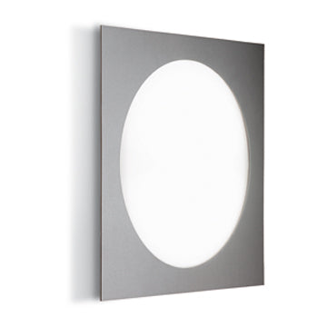 Jesco Lighting CW661L Ska Single Light Ceiling /Wall Mount  Grey Texture