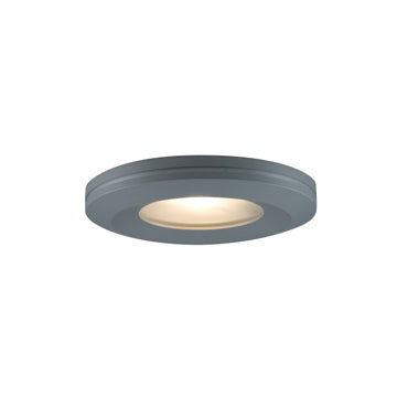 Jesco Lighting PK504SG Xenon Slim Disks Beveled-Edged Slim Disk Decor Gray