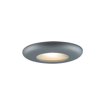 Jesco Lighting PK402SG Halogen Slim Disks Rounded-Edge Slim Disk Decor Gray