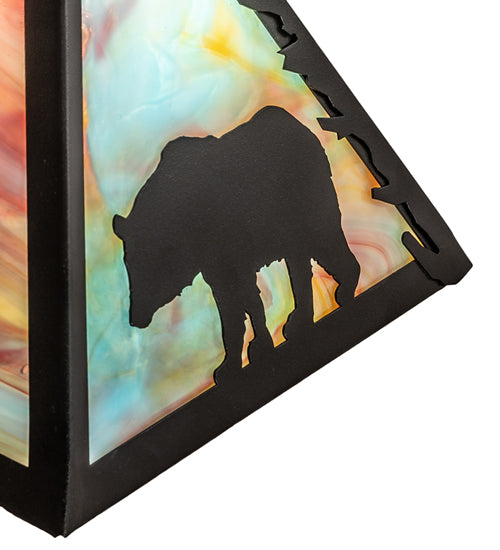 Meyda Tiffany Lighting 29750 Lone Bear Shade Lamp Shade Black