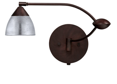 Besa Lighting 1WU-1758SF-BR Modern Divi Lamp Bronze