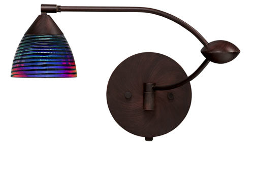 Besa Lighting 1WU-1858DW-BR Modern Divi Lamp Bronze