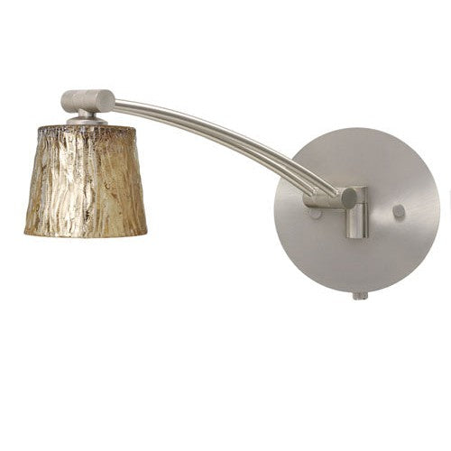 Besa Lighting 1WW-5145GF-SN Modern Nico Lamp Satin Nickel