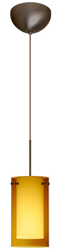 Besa Pahu 1XC-G44007-BR Pendant Light - Bronze