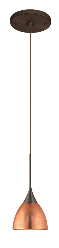 Besa Divi 1XP-1758CF-BR Pendant Light - Bronze