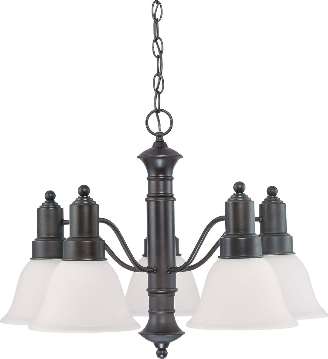 Nuvo Gotham 60-3143 Chandelier Light - Mahogany Bronze