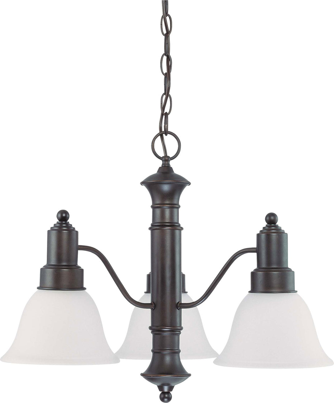 Nuvo Gotham 60-3144 Chandelier Light - Mahogany Bronze