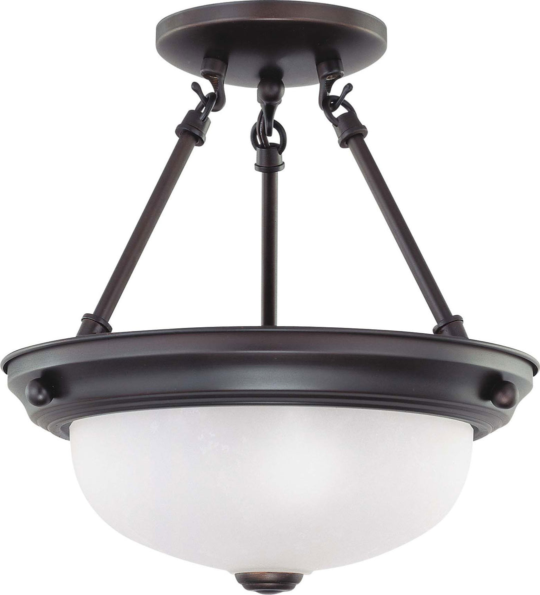 Nuvo Close to Ceiling Mahogany Bronze 60-3148 Ceiling Light - Mahogany Bronze