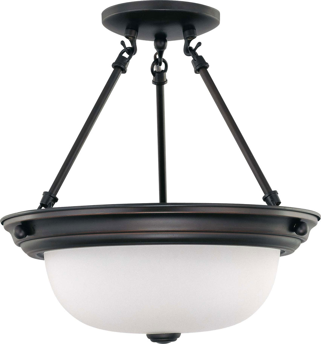 Nuvo Close to Ceiling Mahogany Bronze 60-3149 Ceiling Light - Mahogany Bronze
